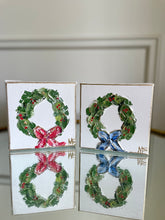 Load image into Gallery viewer, Wreath {Blue/White}