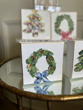 Load image into Gallery viewer, Wreath {Blue/White}